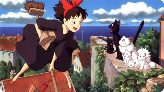 extrait du film Kiki la petite sorcière
