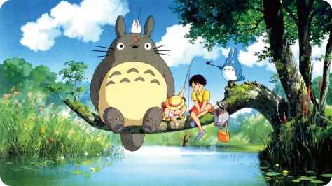 extrait du film Mon voisin Totoro