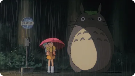 extrait du film Mon voisin Totoro